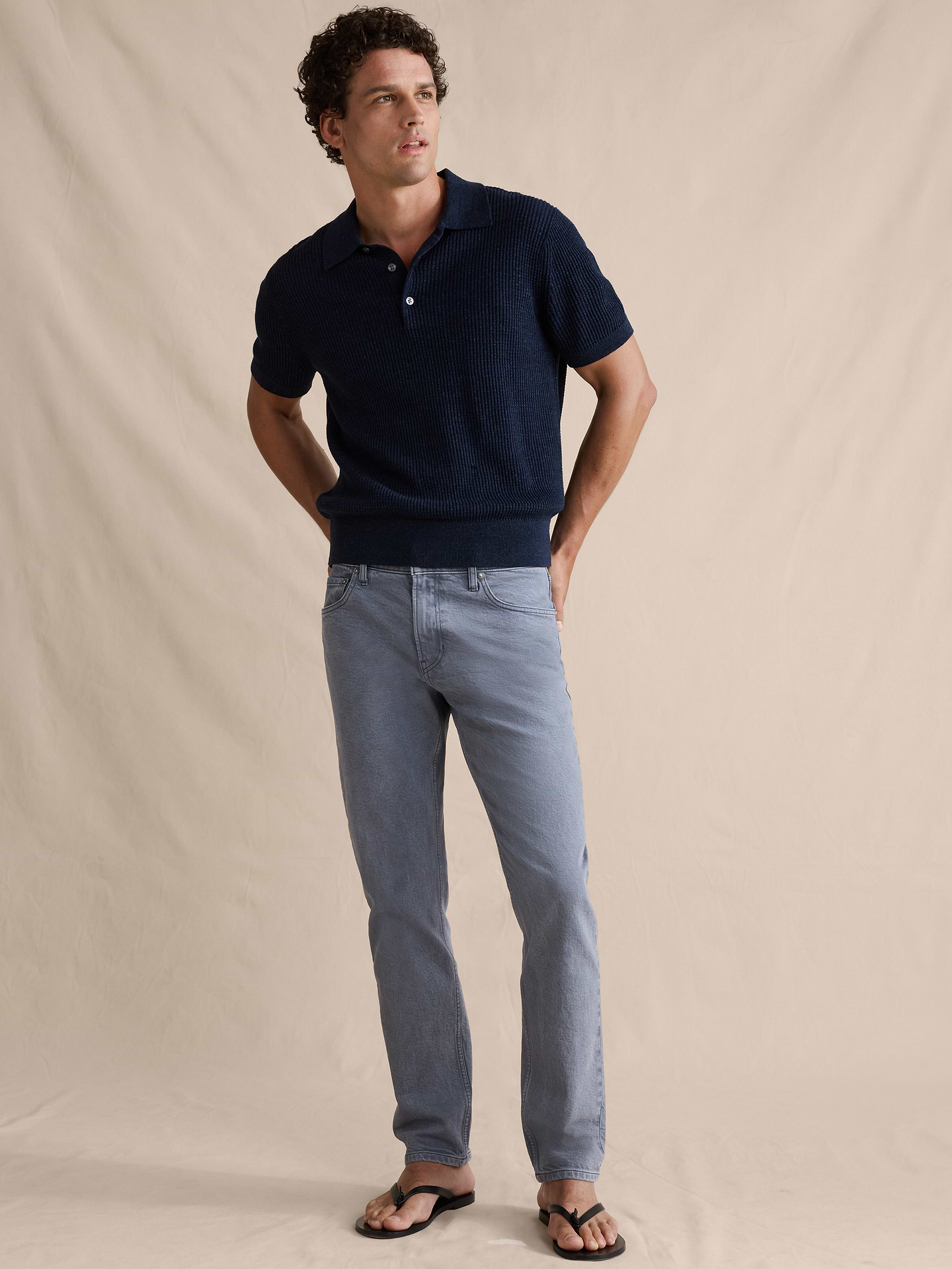 Image number 1 showing, Slim Authentic Denim