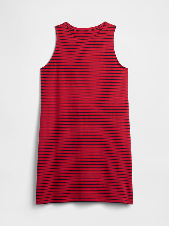 Stripe Tank Mini Dress