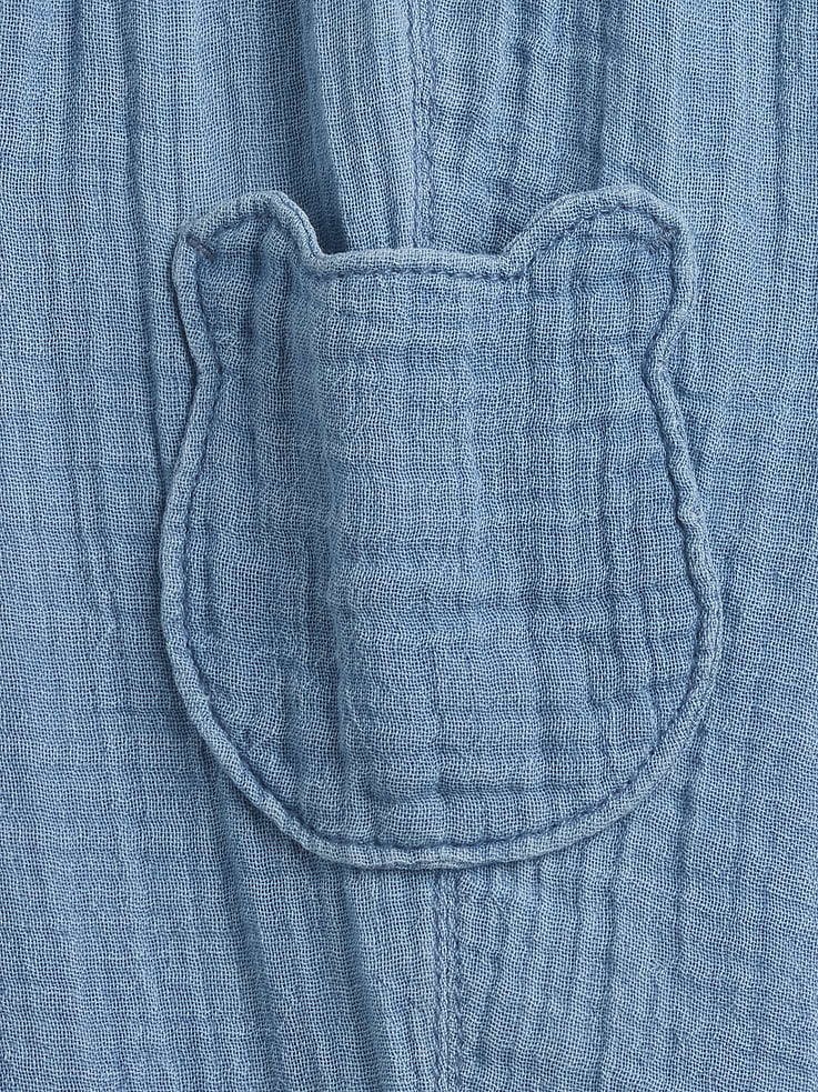 Image number 3 showing, Baby Cotton Gauze Brannan Bear Pants