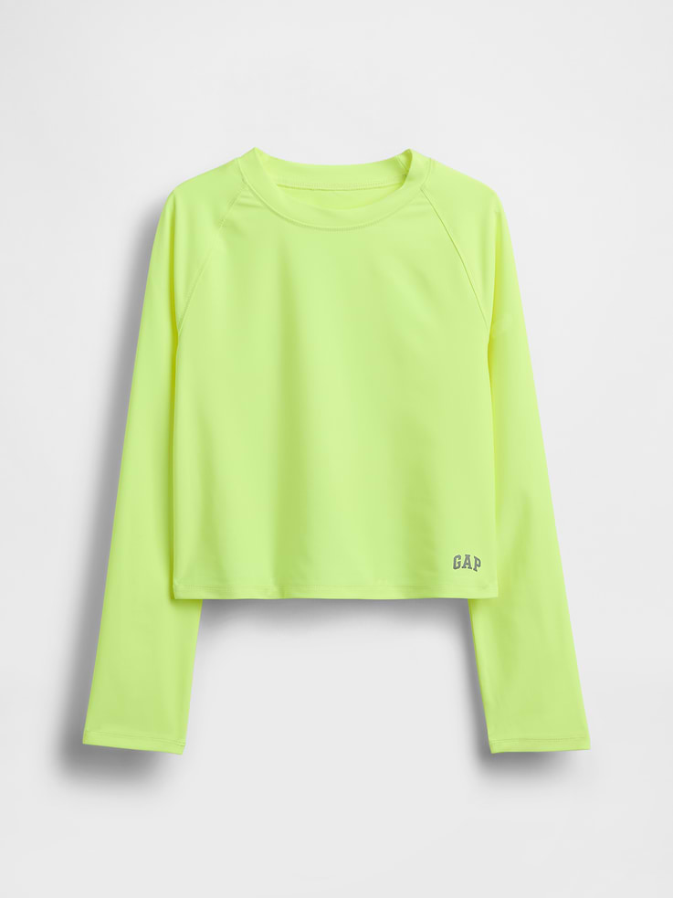 Image number 1 showing, Kids Raglan Rash Guard