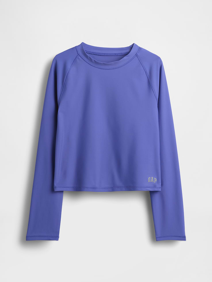 Image number 1 showing, Kids Raglan Rash Guard