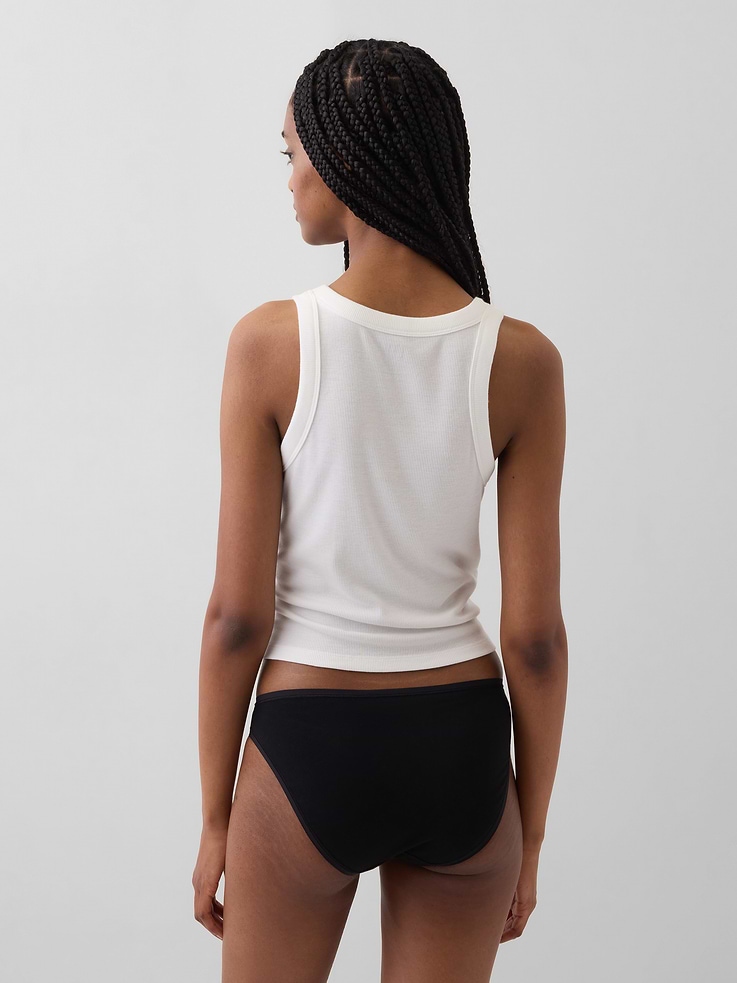 Image number 2 showing, Organic Stretch Cotton Bikini