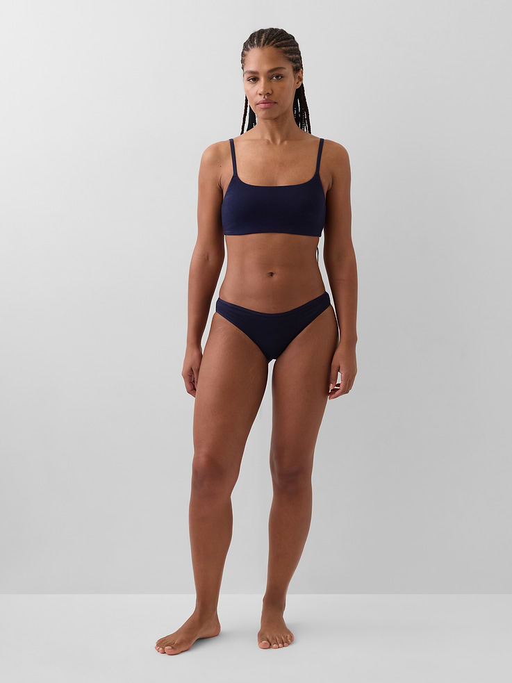 Image number 4 showing, Organic Stretch Cotton Bikini