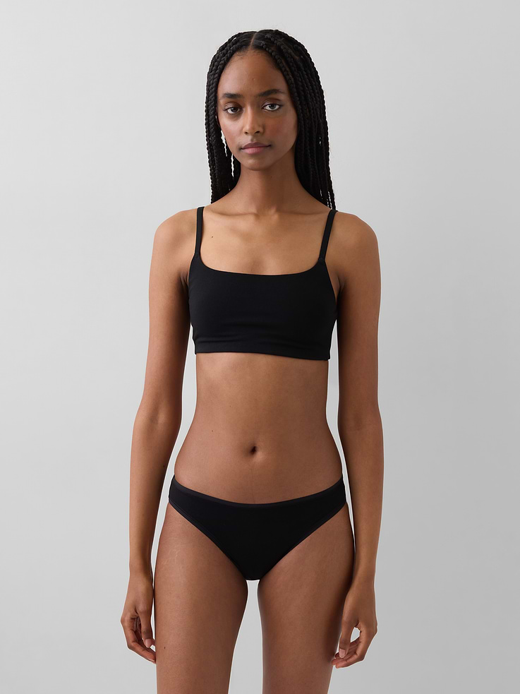 Image number 1 showing, Organic Stretch Cotton Bralette