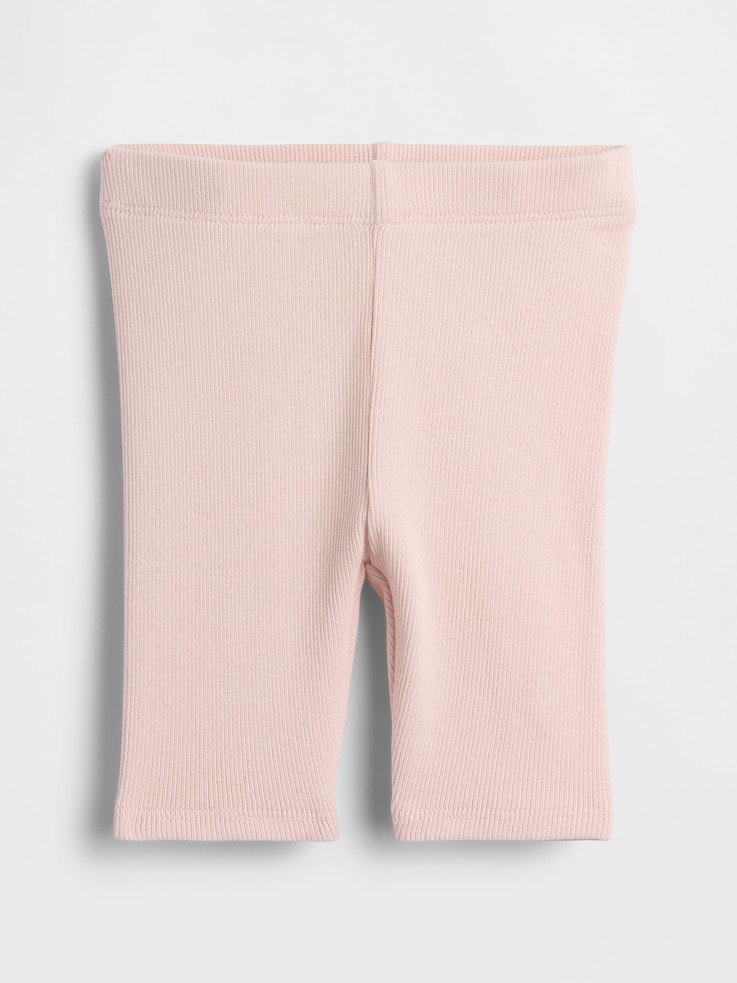 Image number 1 showing, Baby & Toddler Mix & Match Rib Bike Shorts