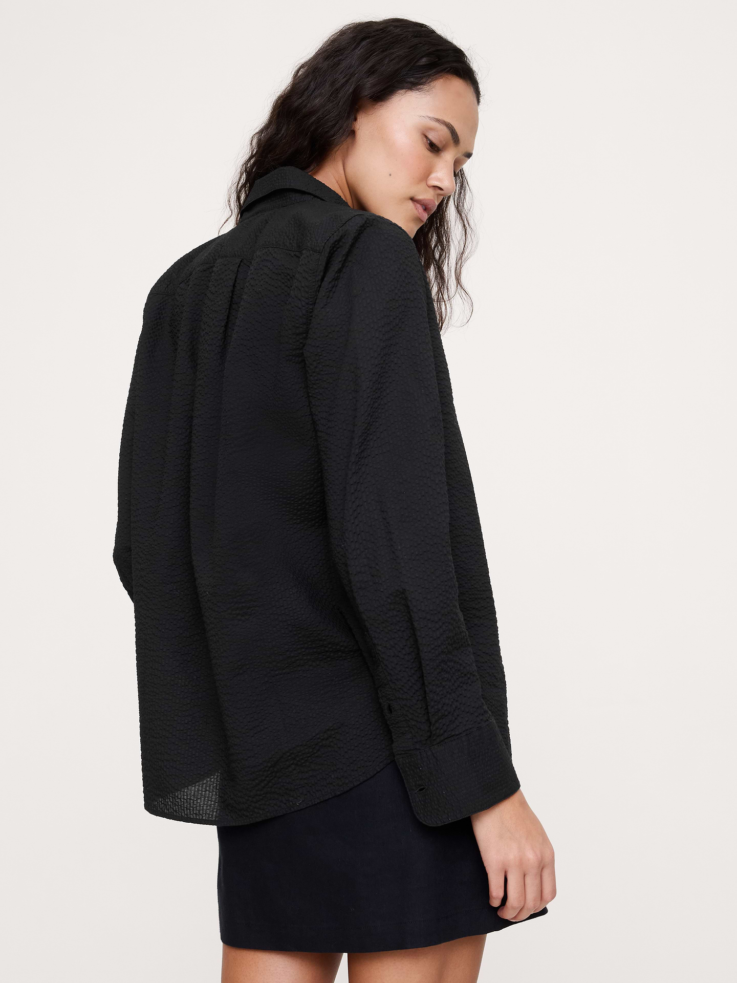 L'image numéro 7 présente Chemise de tous les jours en coton gaufré