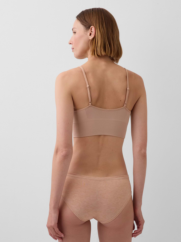 Image number 2 showing, Seamless Plunge Bralette