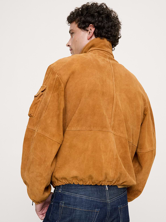Suede Multi-Pocket Jacket