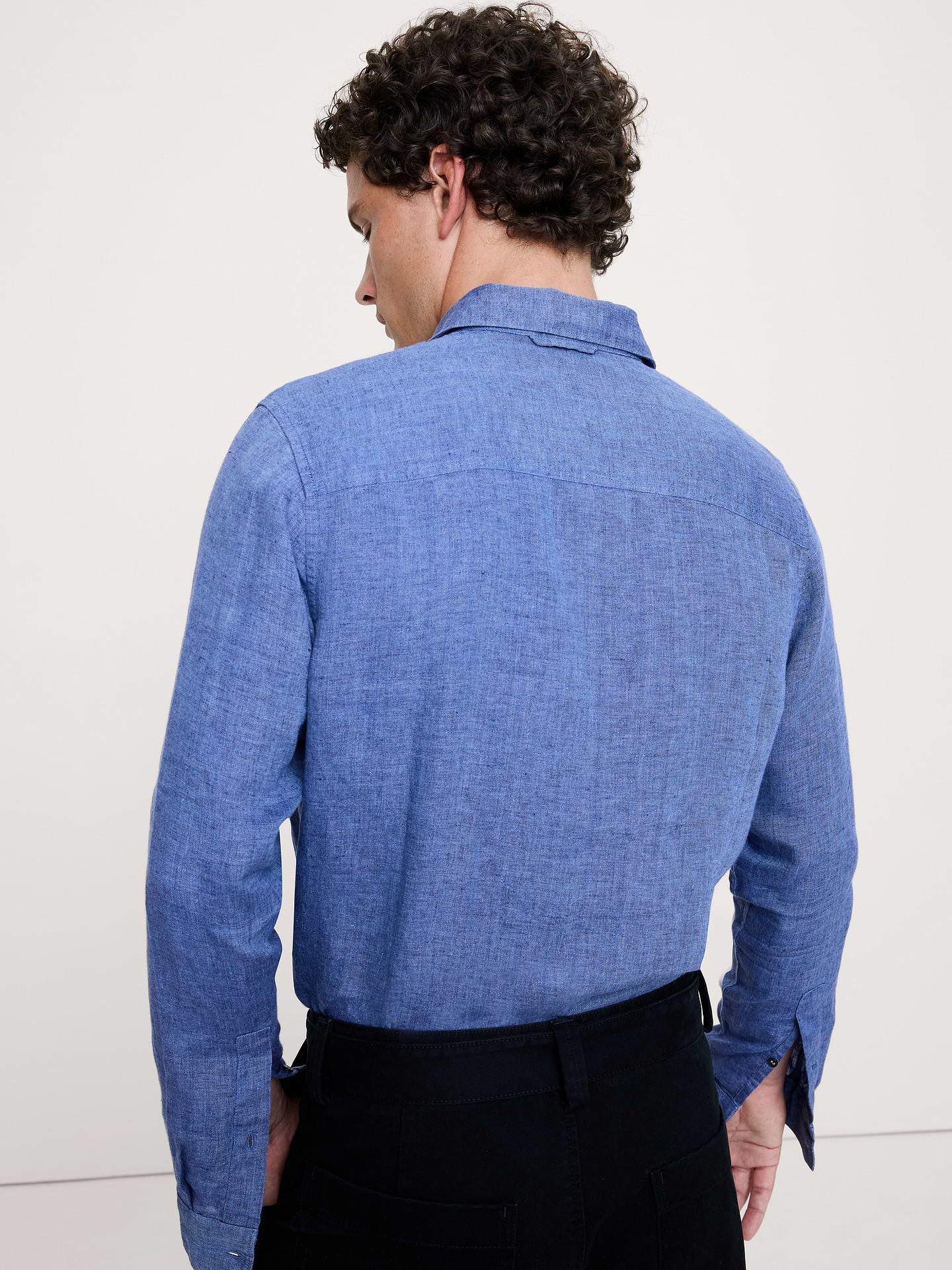 L'image numéro 6 présente Chemise standard en lin