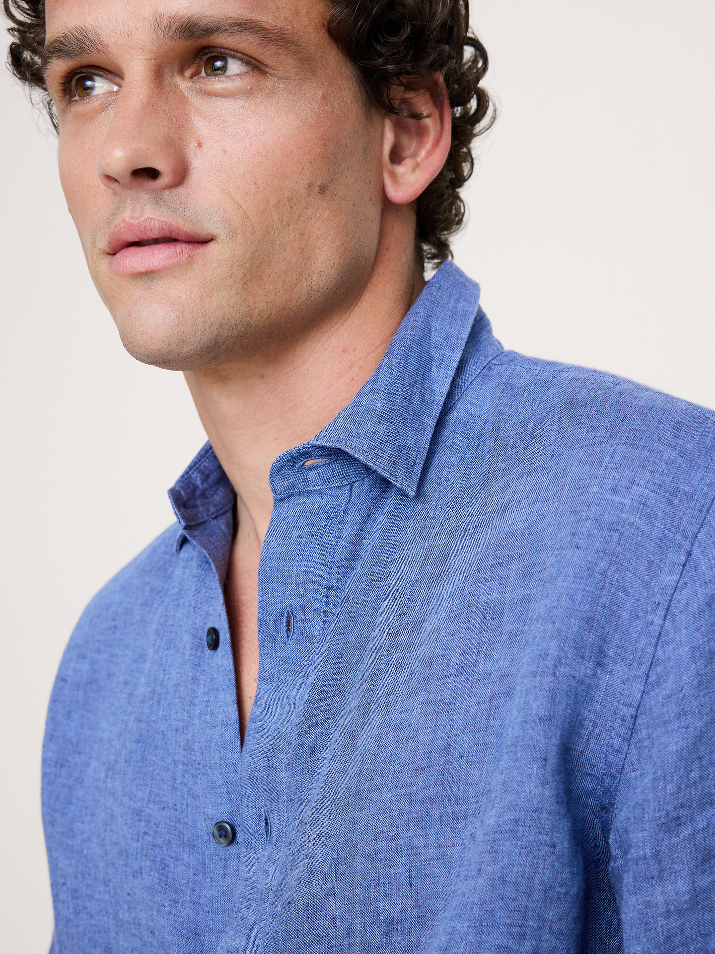 L'image numéro 7 présente Chemise standard en lin
