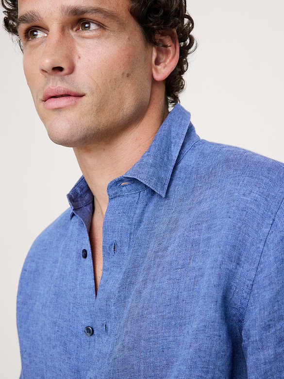 Standard-Fit Linen Shirt