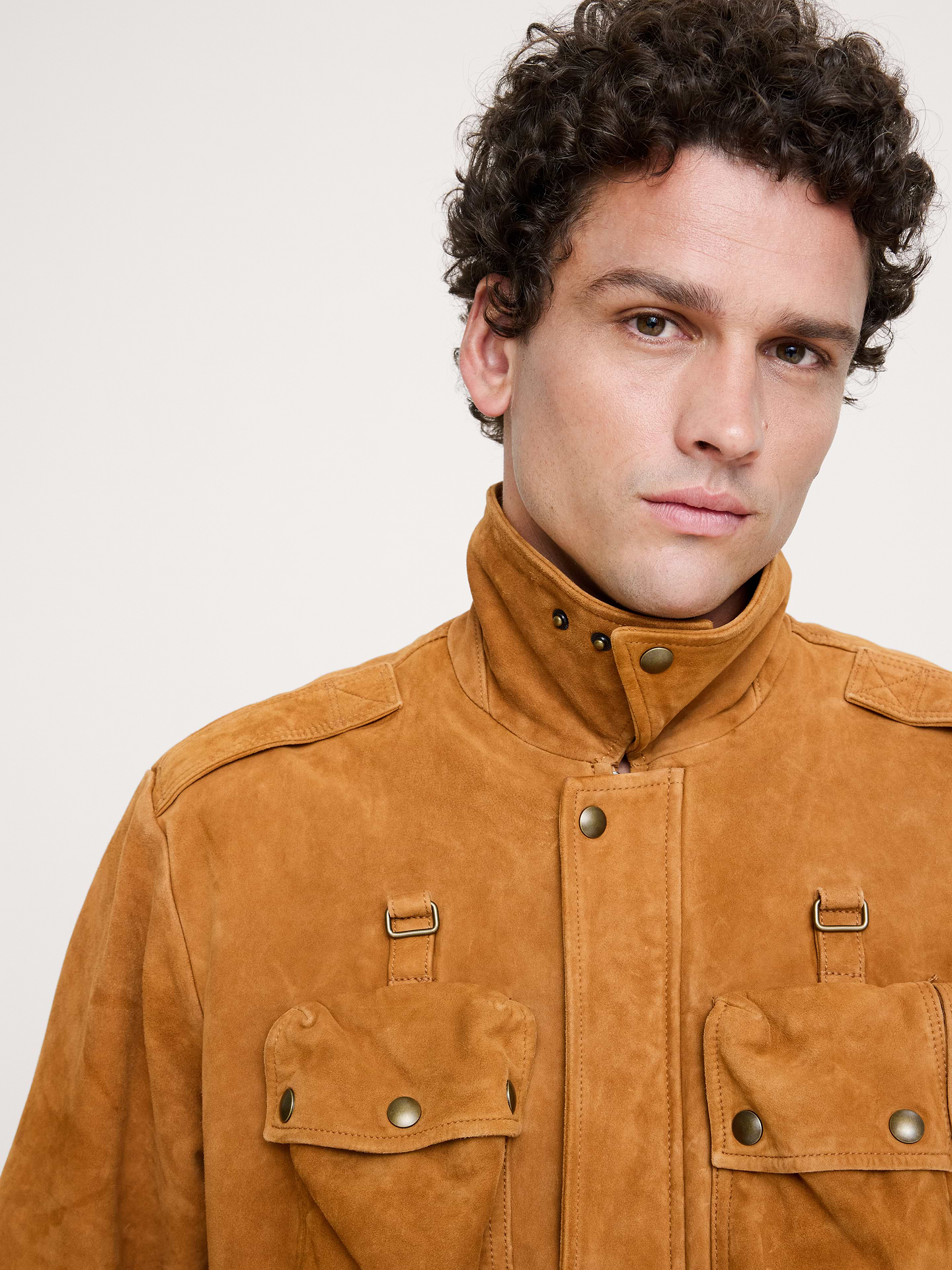 Image number 6 showing, Suede Multi-Pocket Jacket