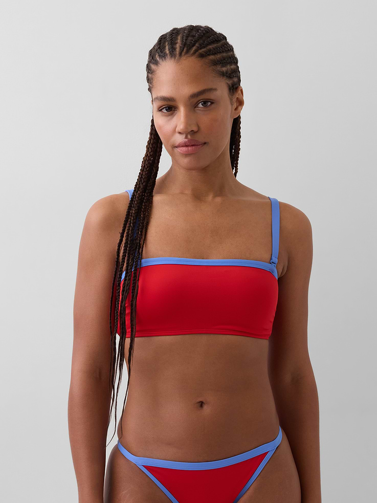 Image number 1 showing, Bandeau Bikini Top
