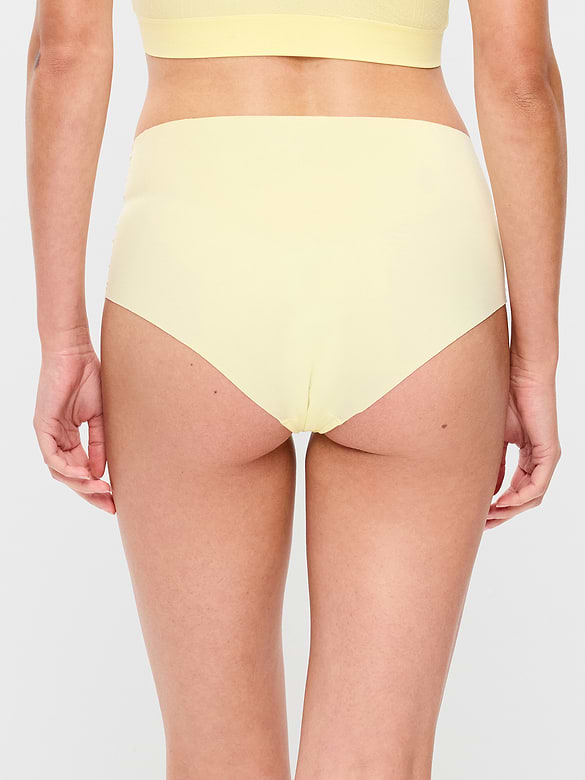 High-Waisted No-Show Brief Underwear 6-Pack