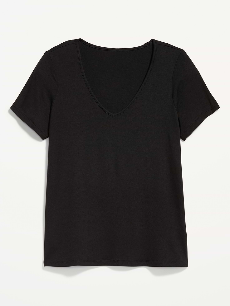 Image number 5 showing, Luxe V-Neck T-Shirt