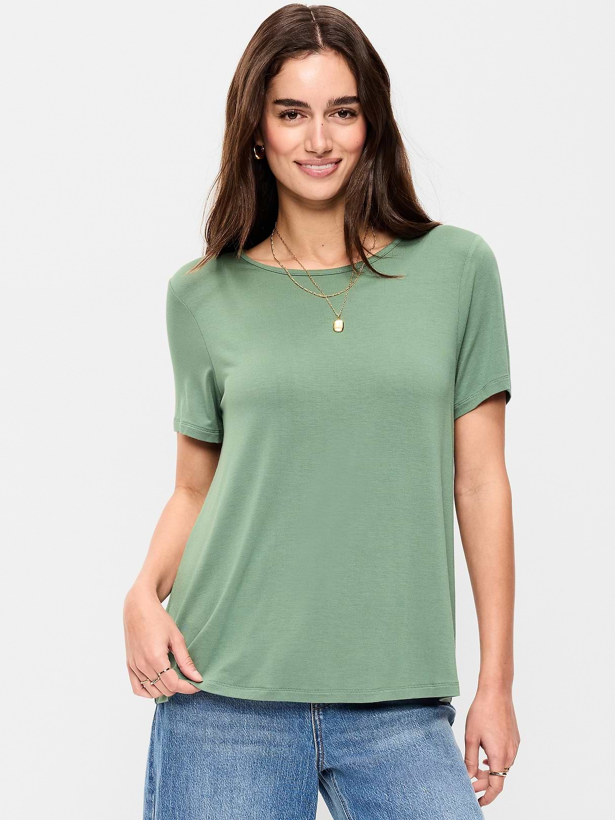 Luxe Crew-Neck T-Shirt | Old Navy