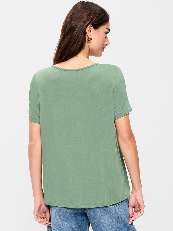Luxe Crew-Neck T-Shirt