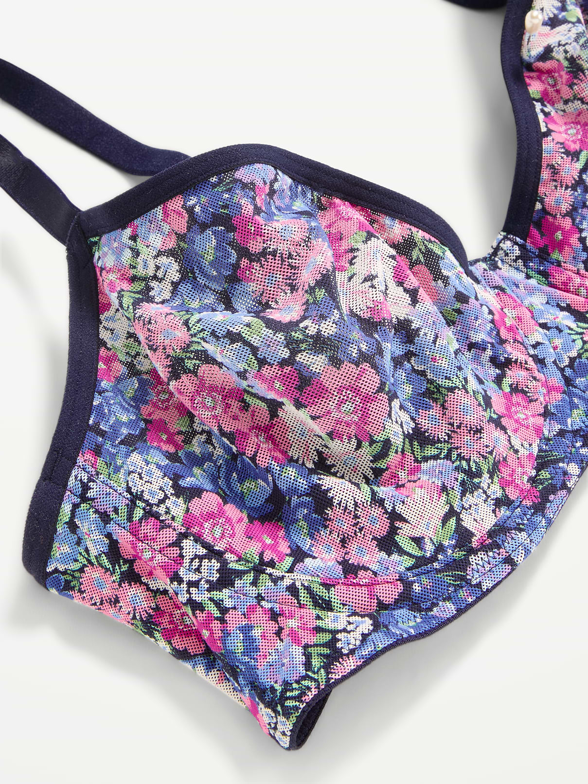 Image number 2 showing, Mesh Balconette Bra