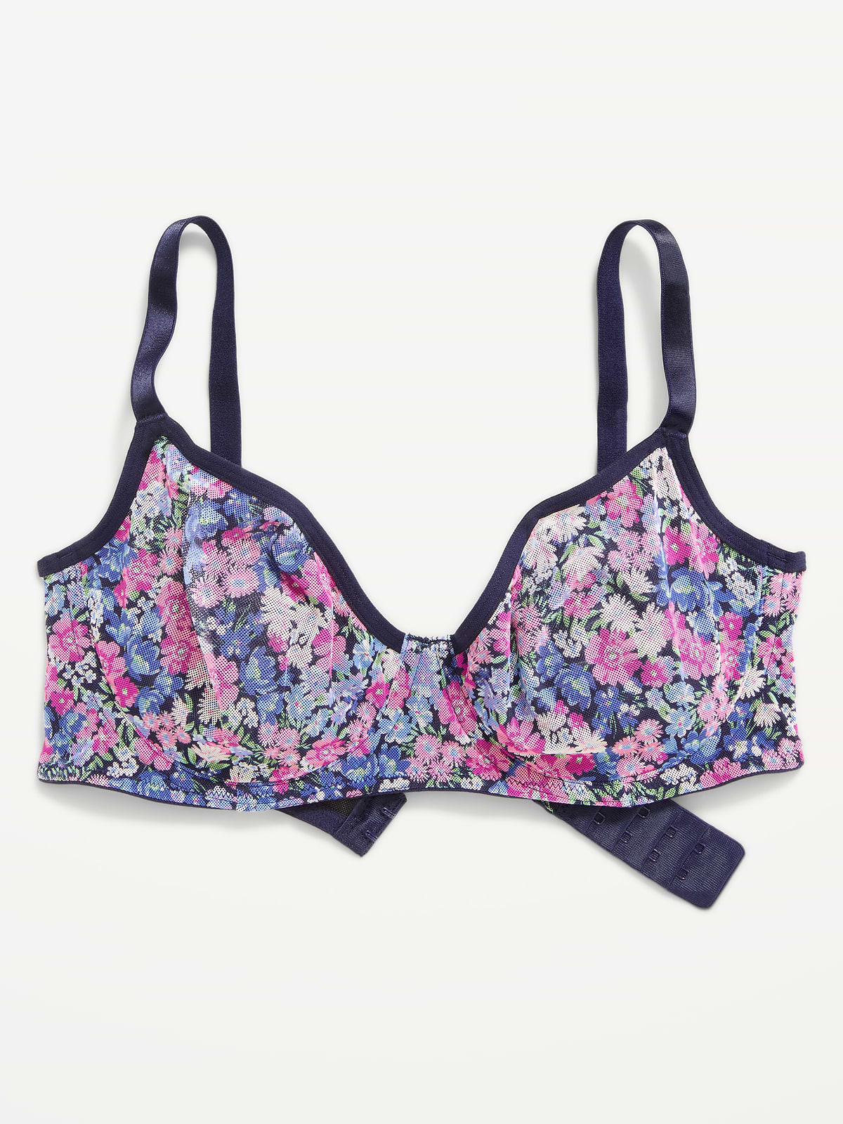 Mesh Balconette Bra