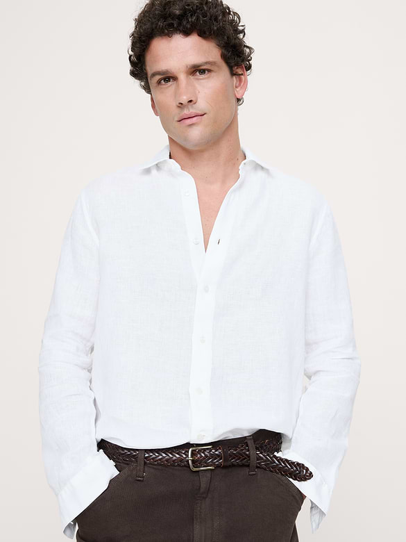 Chemise standard en lin