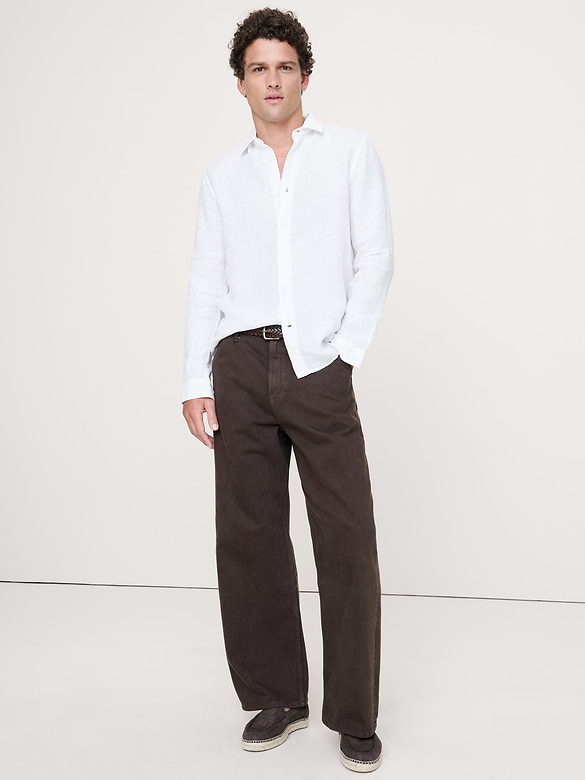 Chemise standard en lin