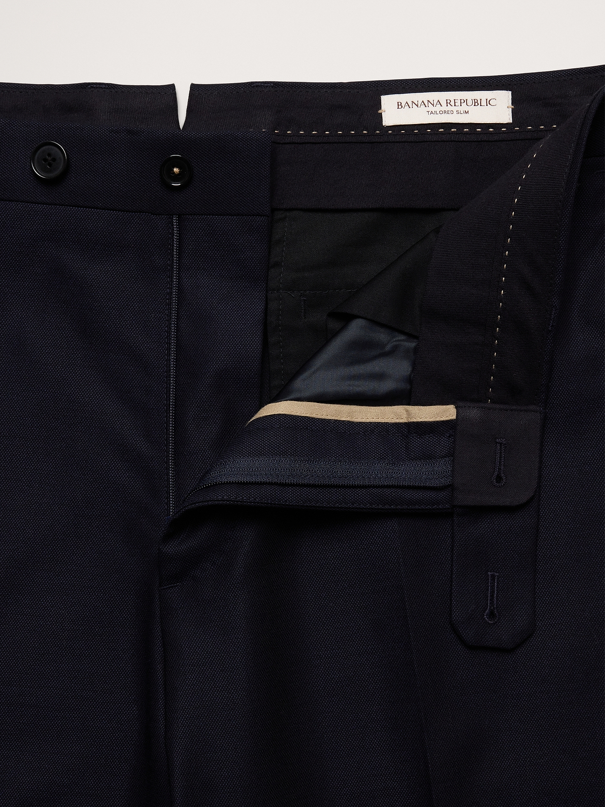 Signature Italian Hopsack Suit Pant | Banana Republic