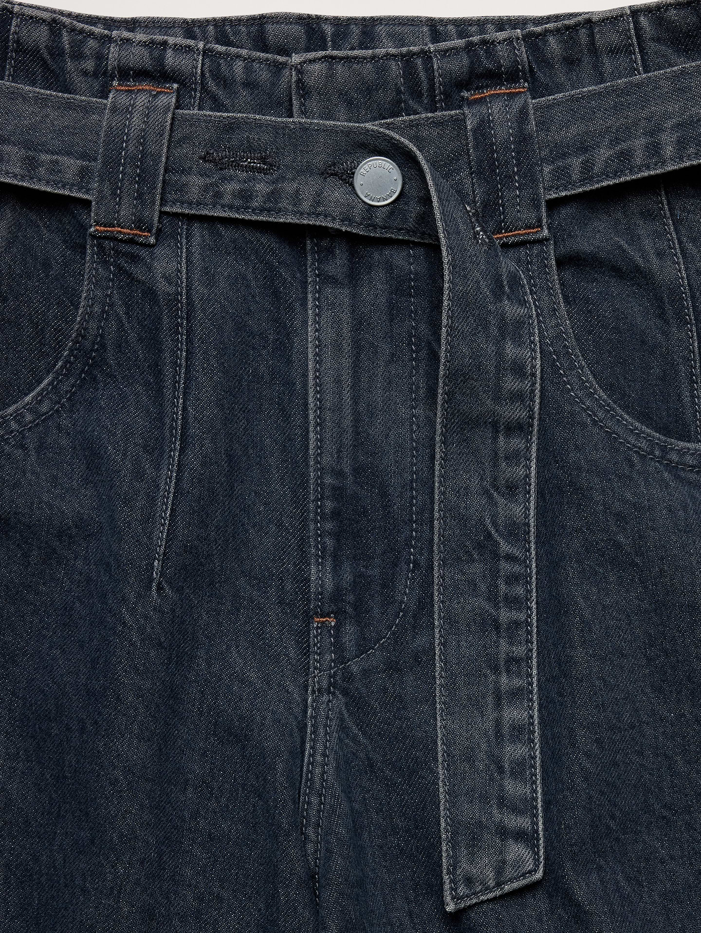 Image number 6 showing, Ultra-High Rise Lightweight Culotte Jean