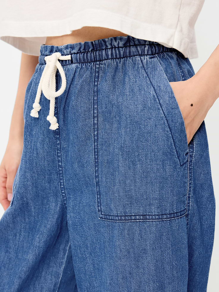 Image number 5 showing, High-Waisted Utility Ankle Pants