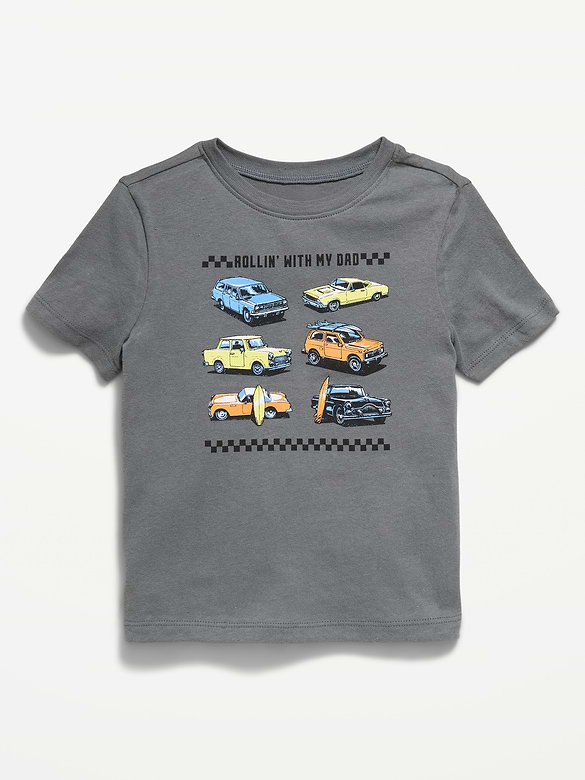 Short-Sleeve Unisex Graphic T-Shirt for Toddler