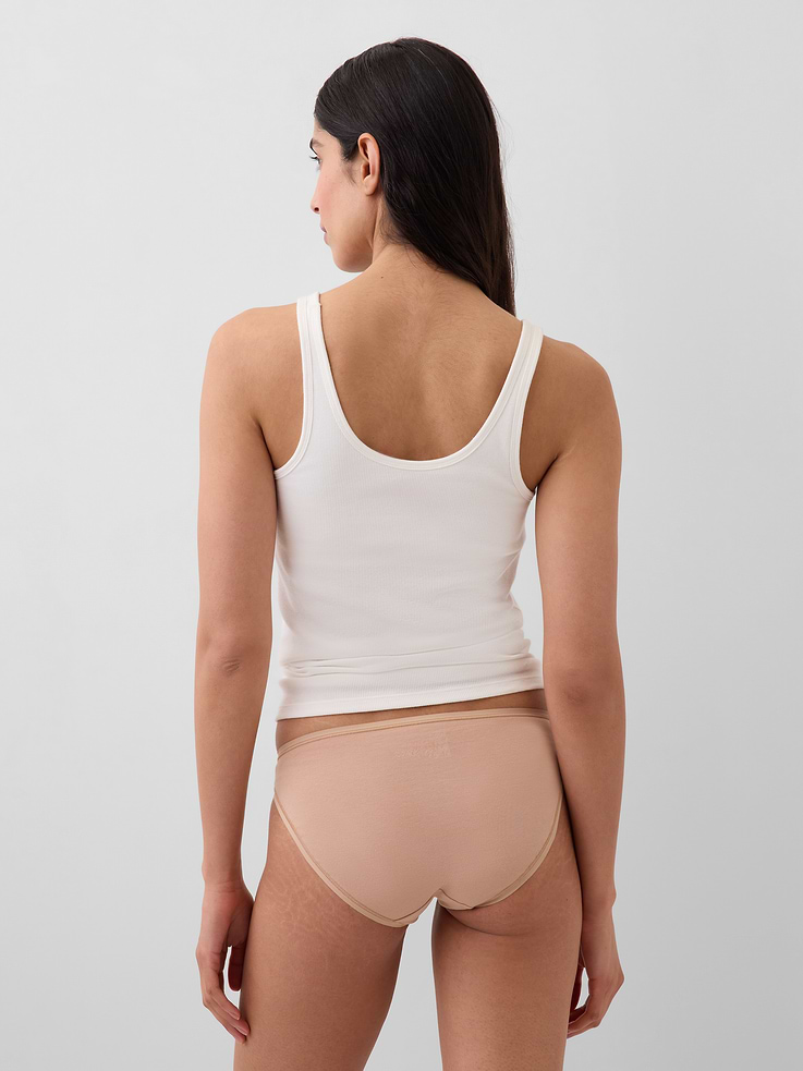 Image number 2 showing, Organic Stretch Cotton Bikini