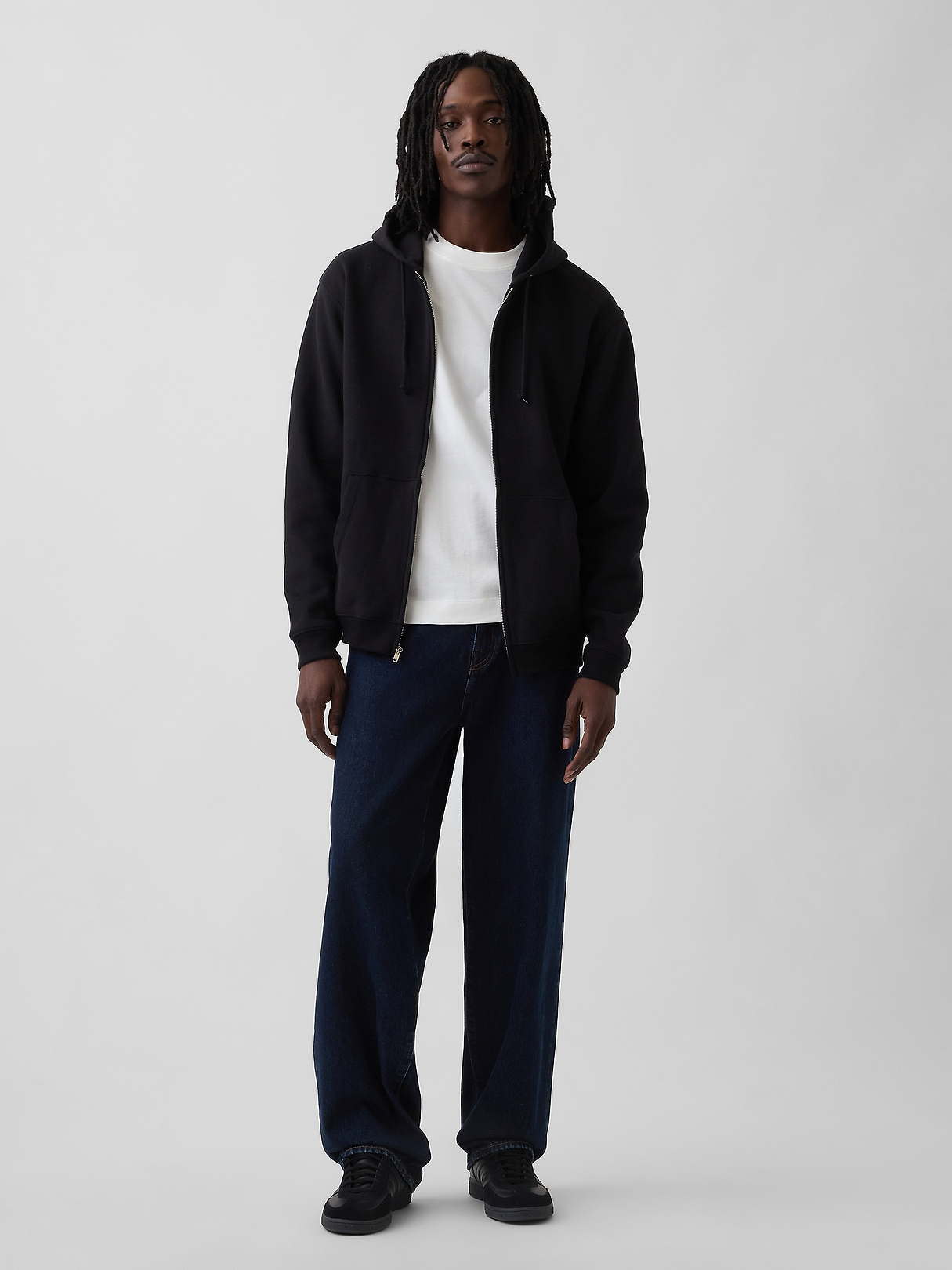 Adult VintageSoft Relaxed Zip Hoodie | Gap