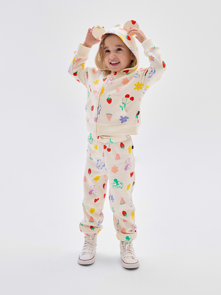 Image number 4 showing, babyGap × Disney Relaxed Pull-On Logo Joggers