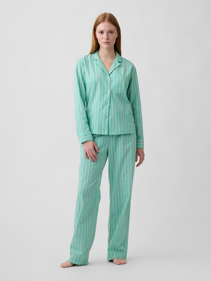 Image number 3 showing, Poplin PJ Shirt