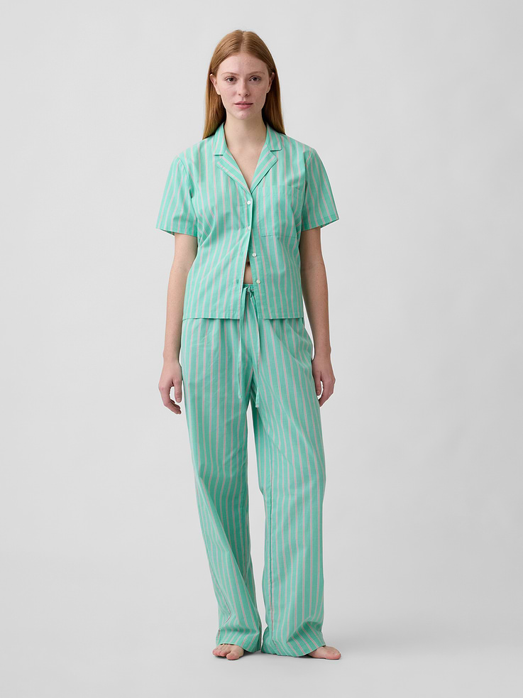 Image 3 of 4, Poplin PJ Shirt