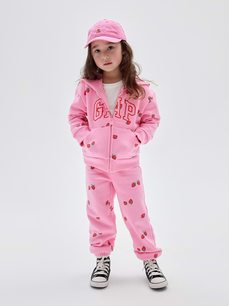 Image number 4 showing, babyGap Relaxed Pull-On Logo Joggers