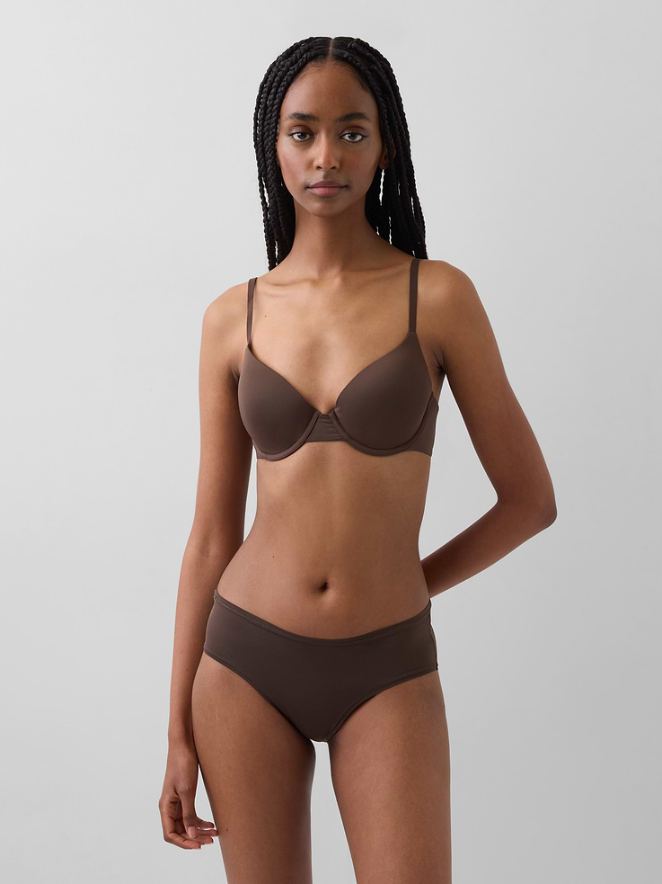Image number 1 showing, SecondSkin Semi-Demi Bra