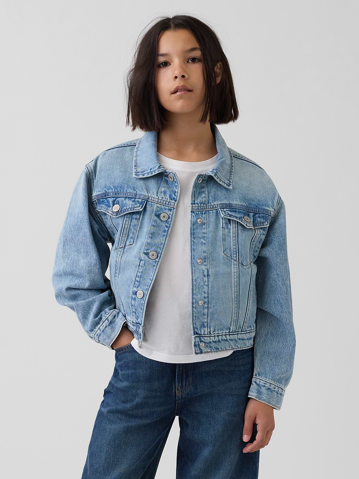 Image number 1 showing, Kids Icon Denim Jacket