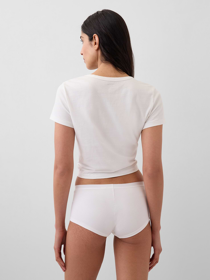 Image number 2 showing, Organic Stretch Cotton Shorty