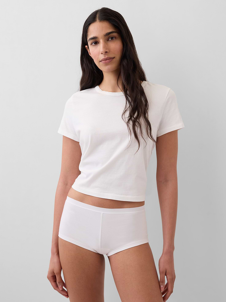 Image number 1 showing, Organic Stretch Cotton Shorty