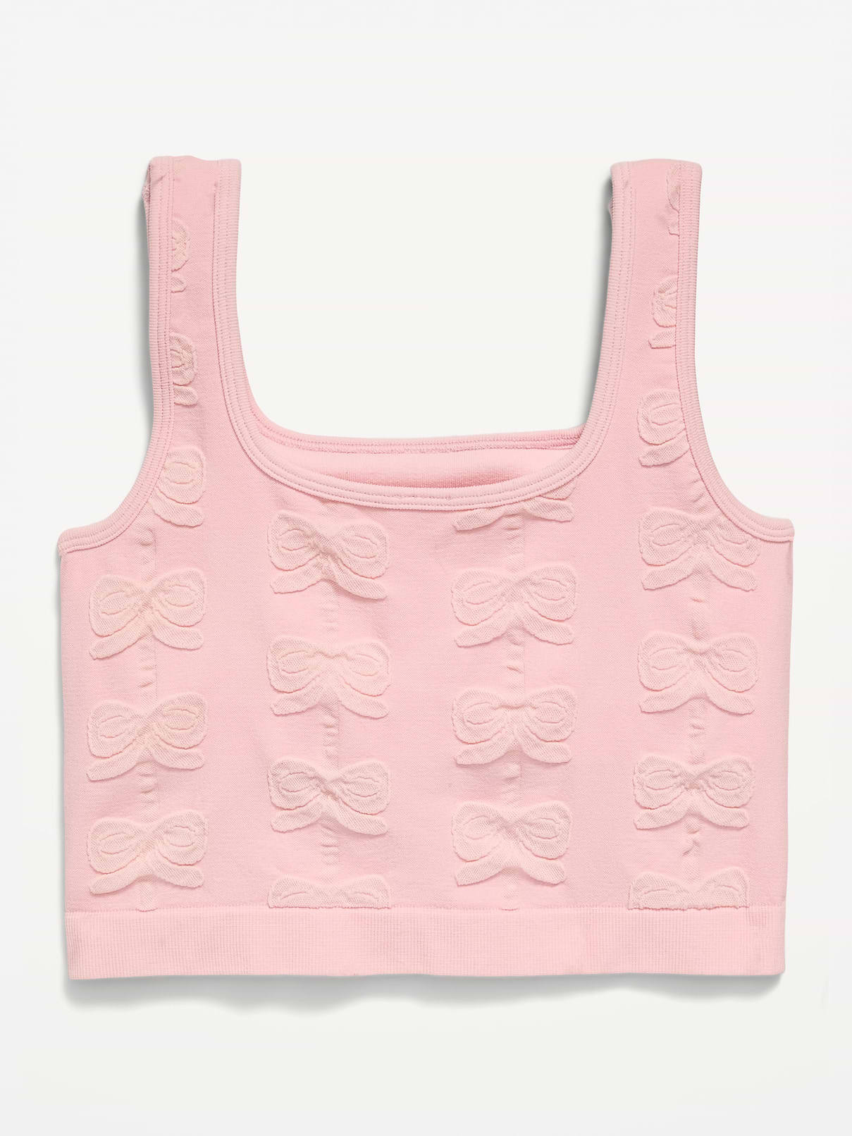 Image number 4 showing, Seamless Longline Bow Bra for Girls