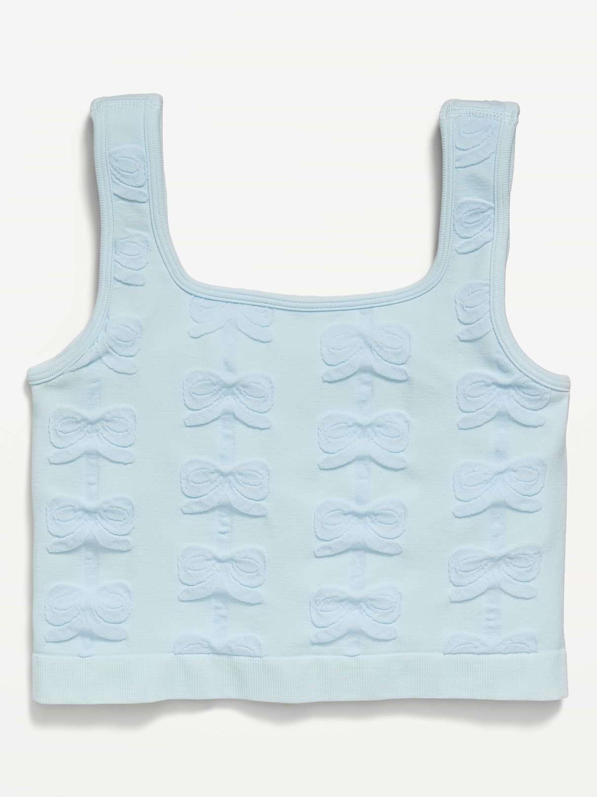 Image number 3 showing, Seamless Longline Bow Bra for Girls
