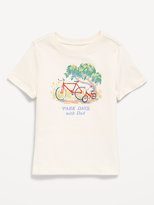 Short-Sleeve Unisex Graphic T-Shirt for Toddler