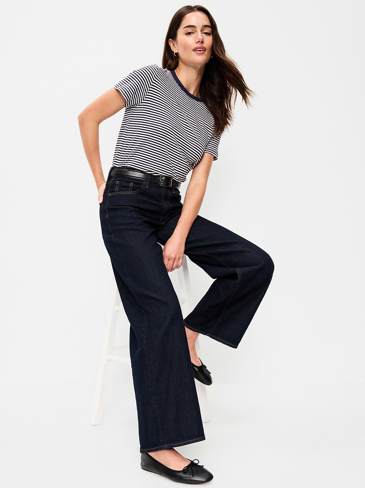 Image number 3 showing, EveryWear Crew-Neck Striped T-Shirt
