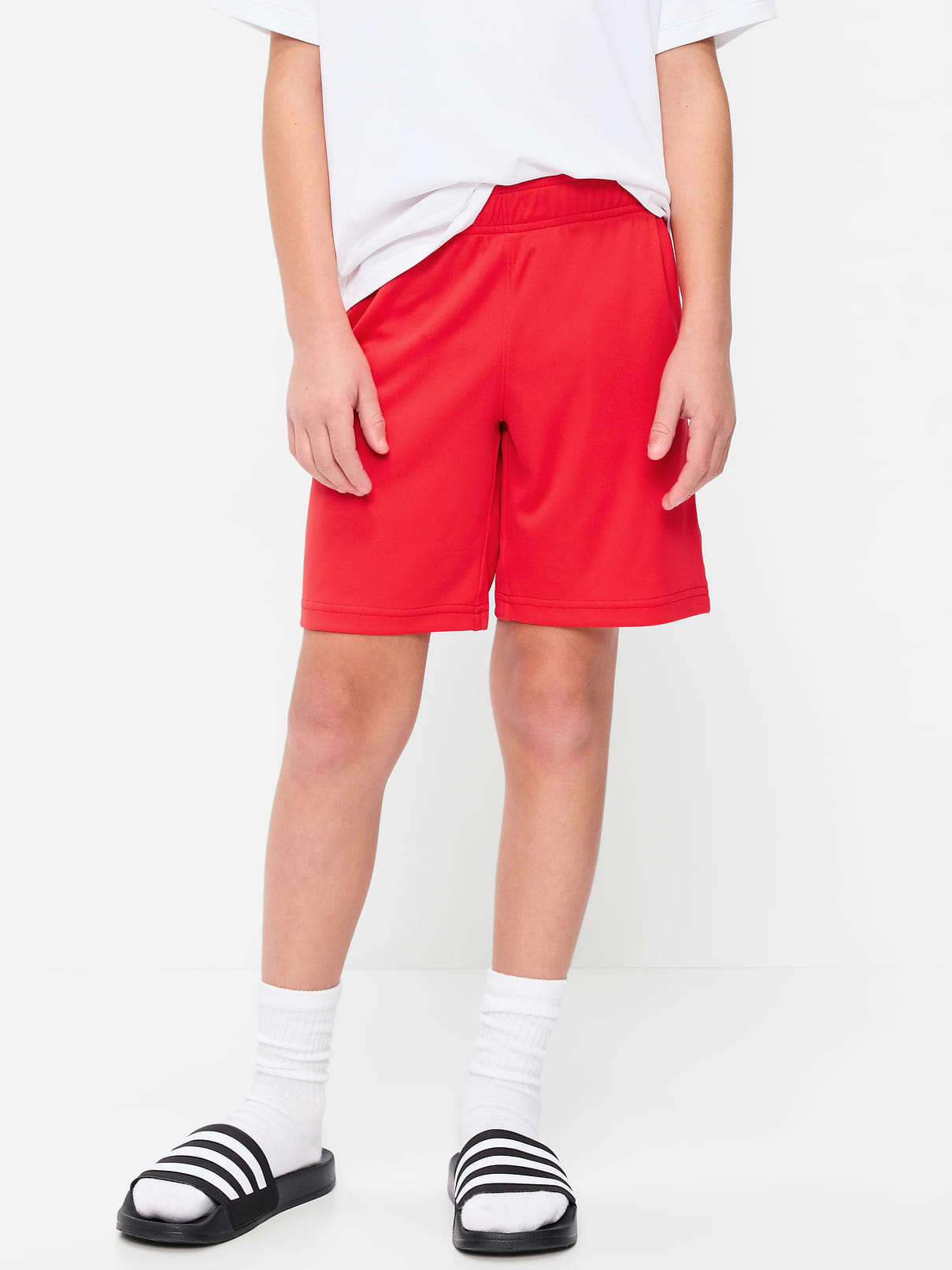 L'image numéro 1 présente Short de basketball longueur au-dessus du genou pour garçon