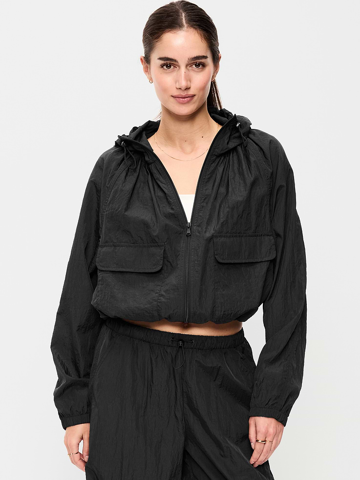Image number 1 showing, Full-Zip Windbreaker