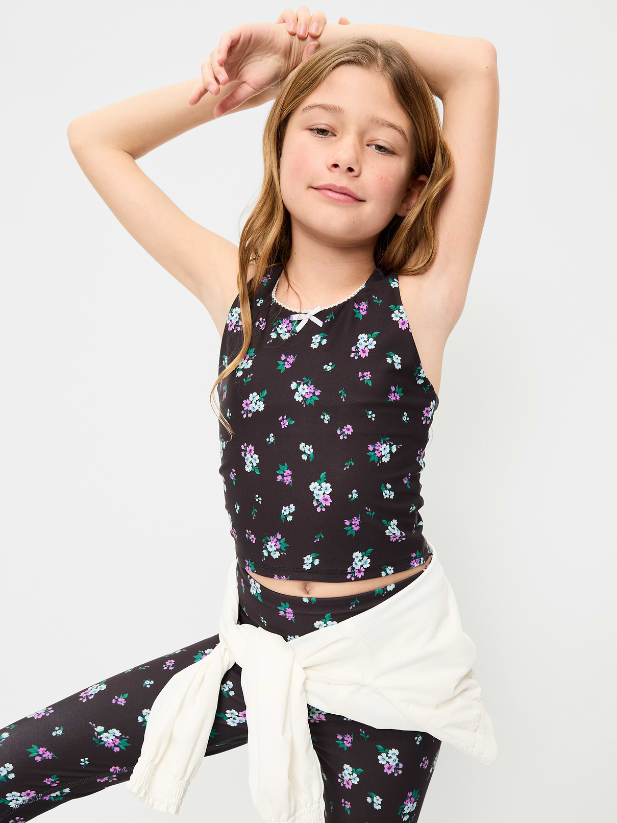 Image number 6 showing, PowerSoft Longline Sports Bra for Girls