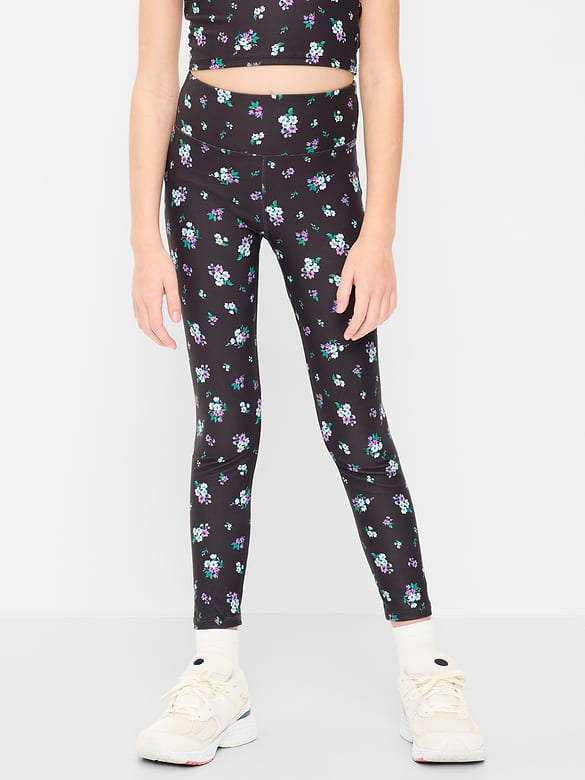 High-Waisted PowerSoft 7/8 Leggings for Girls