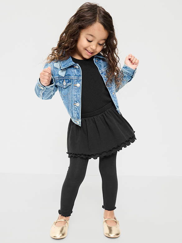 Skirt Leggings for Toddler Girls