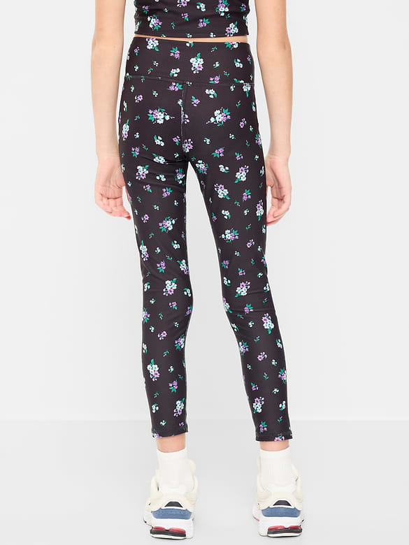 High-Waisted PowerSoft 7/8 Leggings for Girls