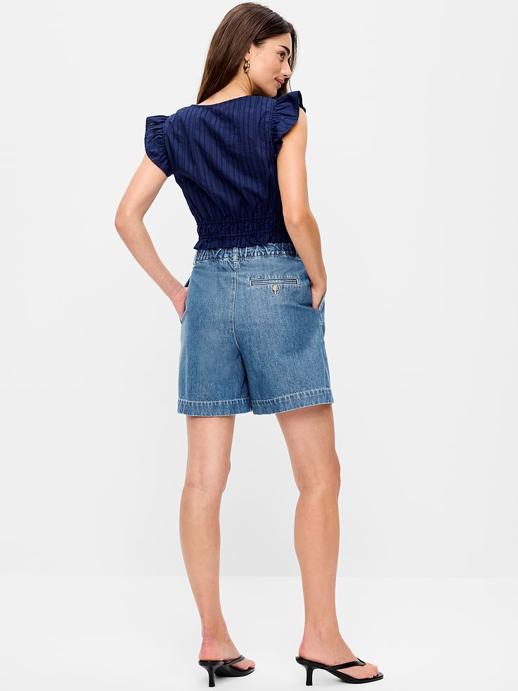 Image number 3 showing, High-Waisted OGC Chino Shorts -- 6-inch inseam